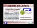 Experto en calidad ceif ceis