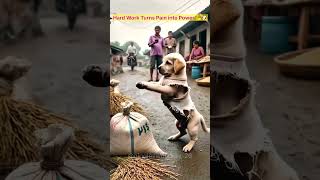 Hard work turns pain into power 💪,🐕🐶 #viralvideo #cute #foryou