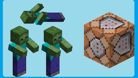 How to kinda make a ZOMBIE APOCALYPSE with COMMAND BLOCKS (JAVA 2022)