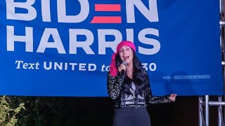 Cher - Walking in Memphis (LIVE) at Joe Biden Rally (Phoenix, Arizona - 25/10/20)