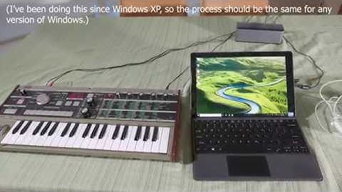 microKORG Sound Editor (Windows) Walk-Through - Transfer patches between your computer and synth.