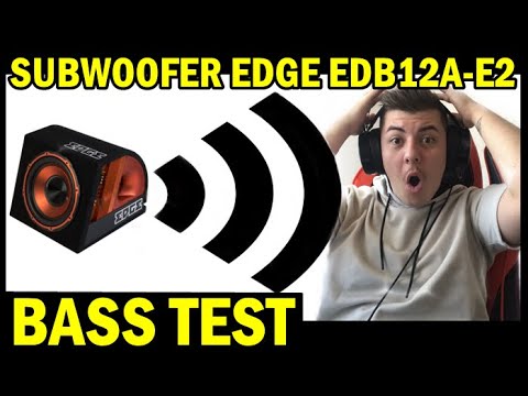SUBWOOFER EDGE EDB12A-E2 BASS TEST |VLOG30| - YouTube