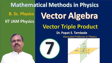 Vector Triple Product | BSc II Physics | IIT JAM Physics