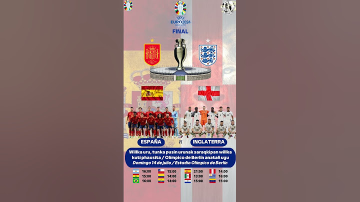 #Eurocopa2024 #EURO2024 yant'äwin #Final #España vs #Inglaterra #futbolenaymara #futbol #anatäwinaka