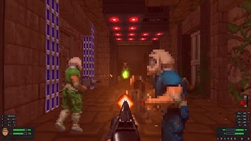 Brutal Doom. Hellbound (revisited). Silentplay. Walkthrough. Map 10 cistern