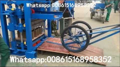 QT40 1 QT4 35 block machine produce porous block machine