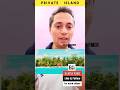Dubai Man Bought Private Island 😳 #island #dubai #factsfarmer #viralfacts #trendingfacts