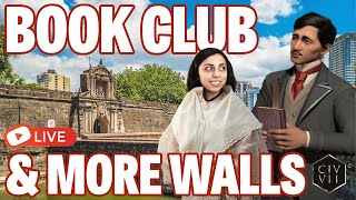!Bookclub while we build walls in civ 7!