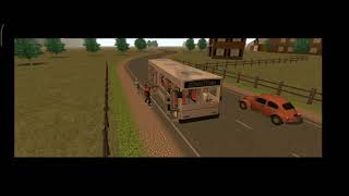 bus driving game bus simulator 2015 in village road trip screenshot 2