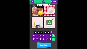 Pic The Word - Level 101-110 Walkthrough - Find The Common Word Answers