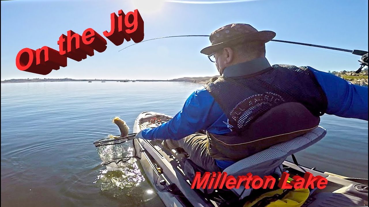 Kayak Bass Fishing at Millerton Lake, California YouTube