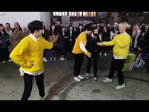 Русские танцуют в Корее 레드스파크 Maxxam Red spark PSY hongdae