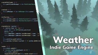 Weather System | #indiegame #indiedev #devlog #javascript #game