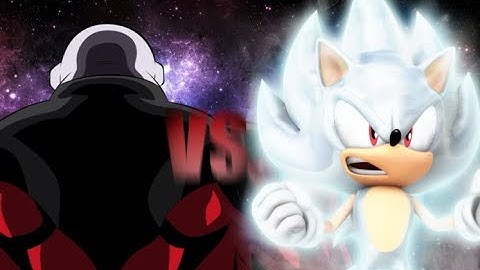 Jiren vs Hyper Sonic | Sprite Animation |