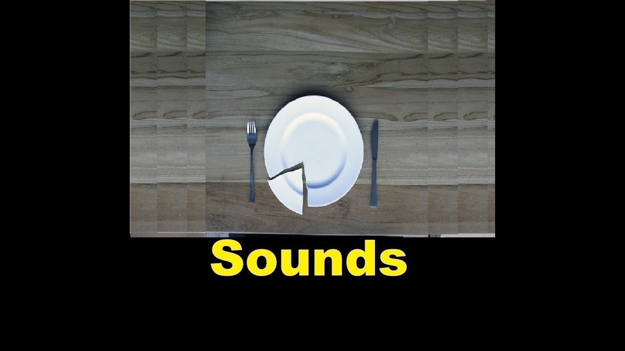 Smash Plate Sound Effects All Sounds YouTube