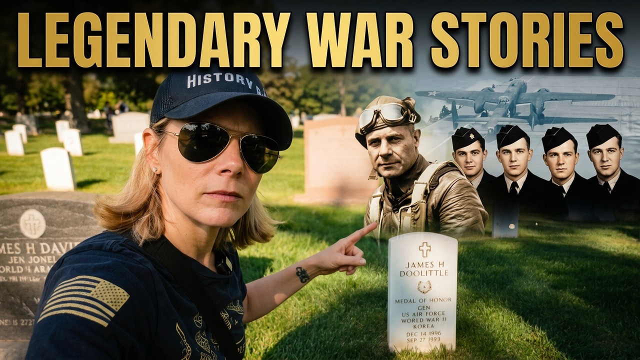 Six Graves in Arlington - James Doolittle and the Sullivan Brothers