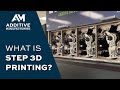 Step 3d printing at fathom manufacturing