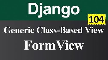 FormView in Django (Hindi)