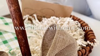 Putting Together a “Thank You” Gift Basket || Gift Basket Ideas