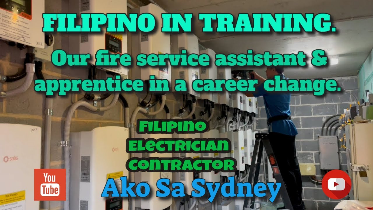 OUR FILIPINO APPRENTICE /ASSISTANT ON TRAINING IN SYDNEY (Filipino ...