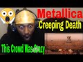 FIRST TIME Hearing "Creeping Death" by METALLICA (1991 Moscow)