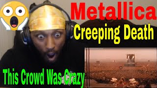 FIRST TIME Hearing "Creeping Death" by METALLICA (1991 Moscow)