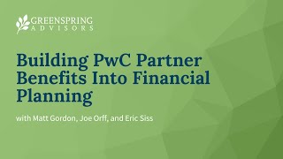 Building PwC Partner Benefits Into Financial Planning | Webinar Webinar Linking Production And Financial Planning