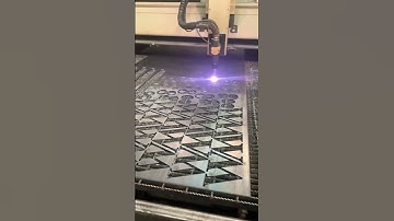 Cutting Steel Letters And Numbers On The CNC Plasma Burn Table