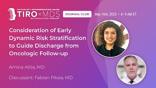 Using Early Risk Stratification to Guide Follow-Up Decisions with Dr. Attia