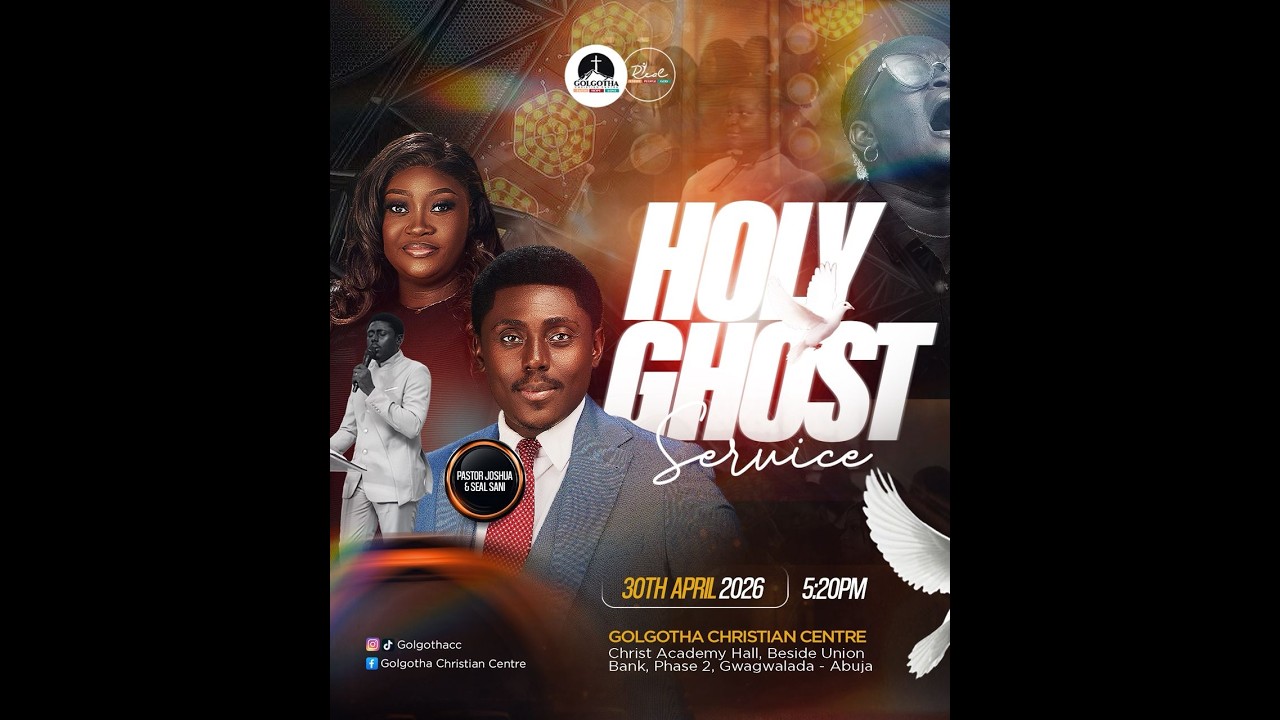 HOLY GHOST SERVICE APRIL 26TH 2026