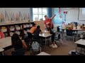 Making volcanoes at Power Camp