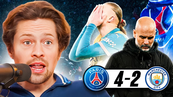 Man City COLLAPSE Against PSG!!! PSG 4-2 Manchester City