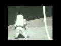Apollo 17 Astronaut Falls on the Moon | Video