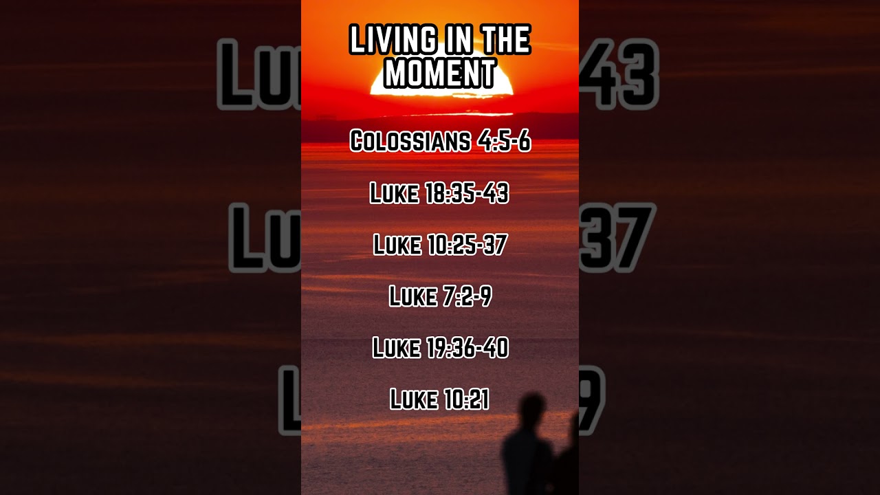 Sunday Morning Preview: Living in the Moment