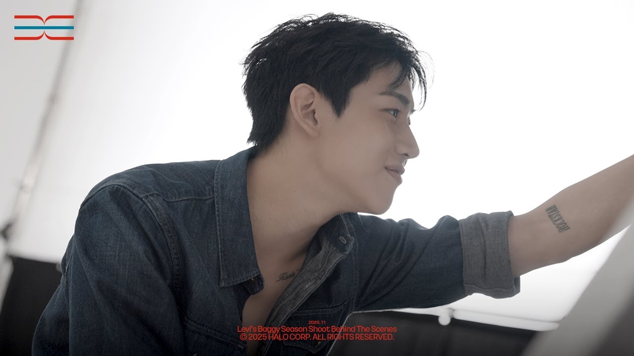 Levi’s Baggy Season shoot Behind The Scenes