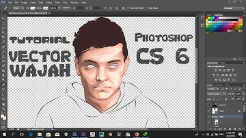 Tutorial Photoshop:Cara Membuat Vector Wajah di Photoshop - Martin Garrix #Part 2