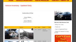 Search Our Used Parts Inventory - Victory Auto Wreckers