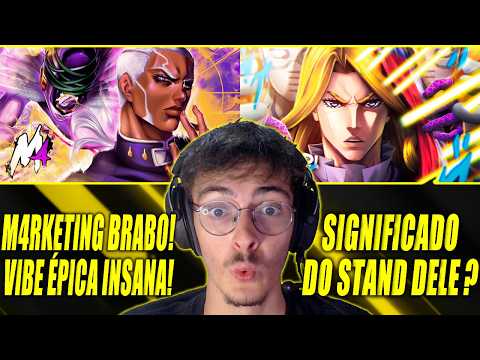 REACT 2 em 1 - M4RKIM e RANORI (JoJo)
