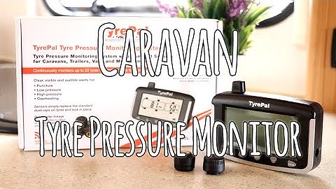 Caravan Tyre Pressure Monitor with TyrePal.co.uk