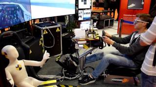 PARIS GAMES WEEK 2016 : Simulateur de conduite en 5D sur le stand de la Cité des Sciences screenshot 2