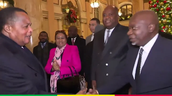 Arrive de Denis #Sassou N'Guesso  #Washington pour le sommet USA-Afrique