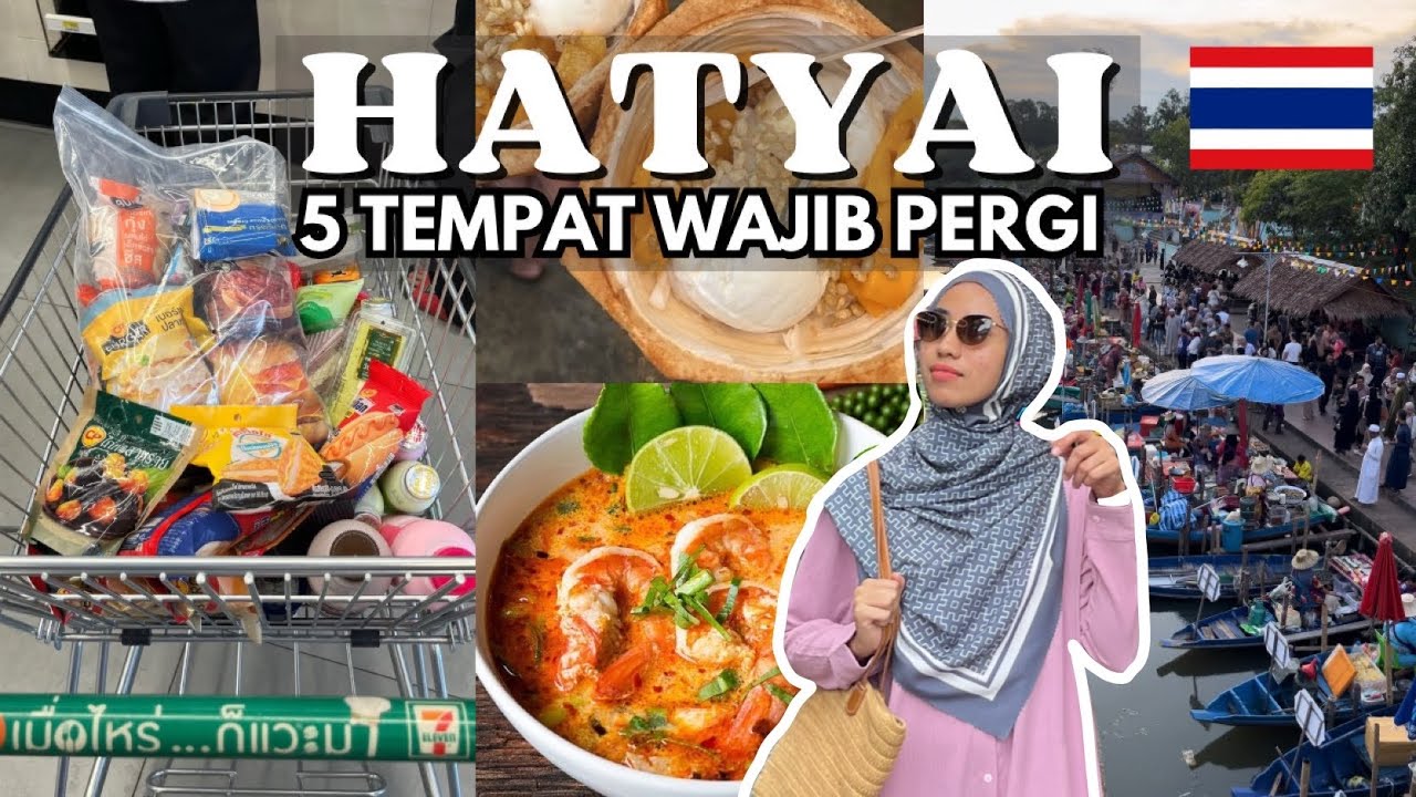 10 jam di HATYAI 🇹🇭| Panic shopping, Bangkok lagi murah!💸