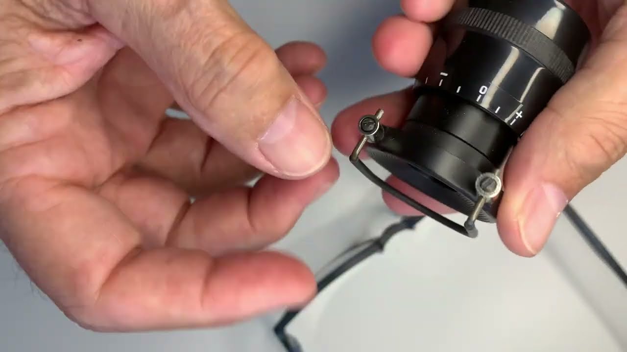 Monocular 2.8X ClipOn Low Vision Telescope YouTube