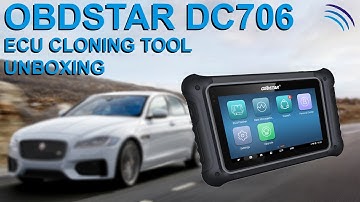 OBDStar DC706 Module Cloning Tool Unboxing