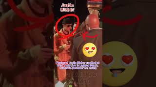 Justin Bieber spotted at WSJ Tech Live in Laguna Beach, California
