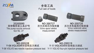 How to disassemble and measure Volvo EUI /E1 &   E3