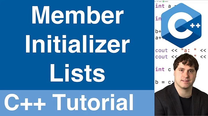 Member Initializer Lists | C++ Tutorial