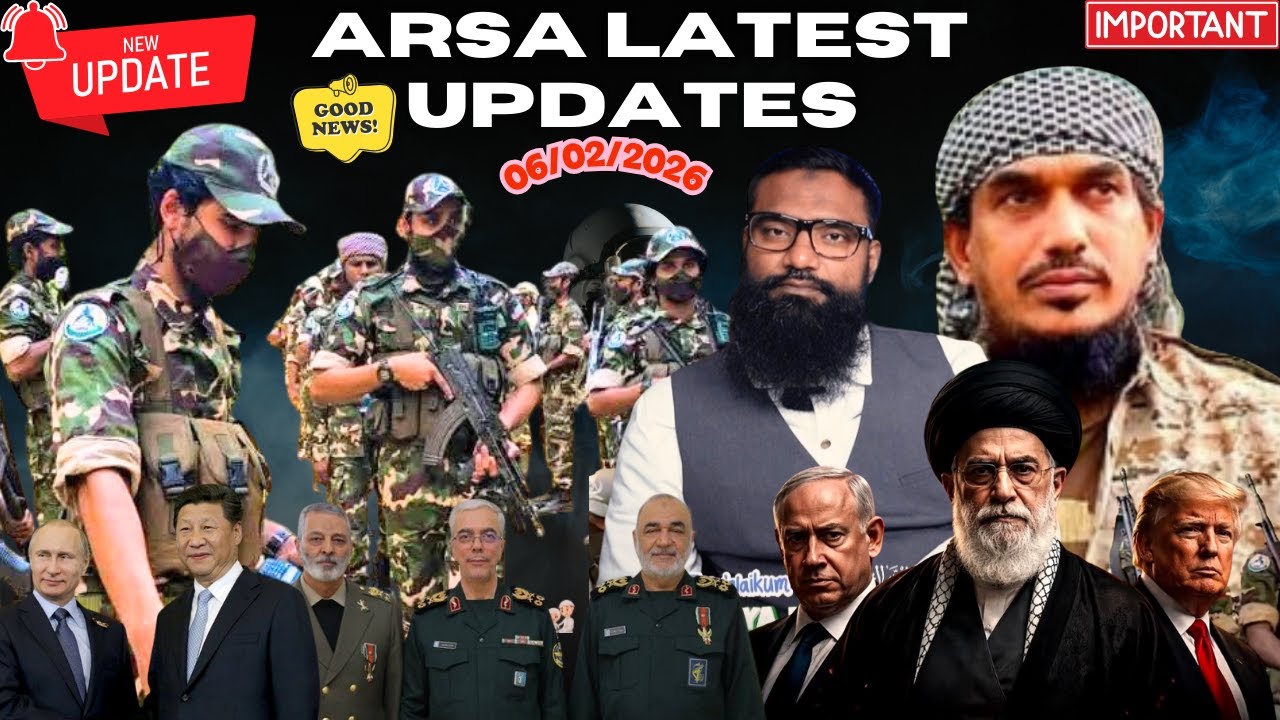 06 FEBRUARY 2026 Tonight Special  News ARSA IRAN USA ISRAEL RSO ARA Rohingya Islamic knowledge