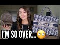 5 Popular Luxury Bags I'm OVER *from my collection* | DIOR AND LV I'm Sick Of | BonjourAika