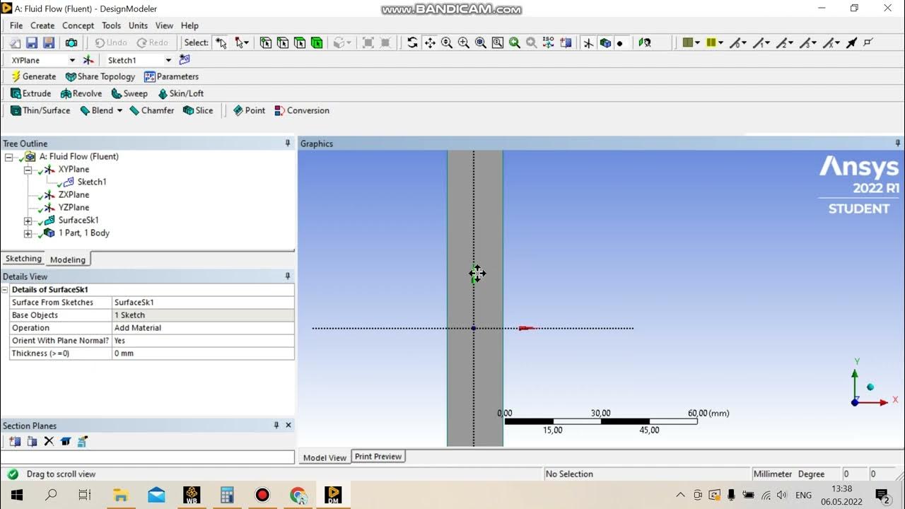 Урок 7. Часть 1. Premixed combustion using Ansys Fluent. YouTube